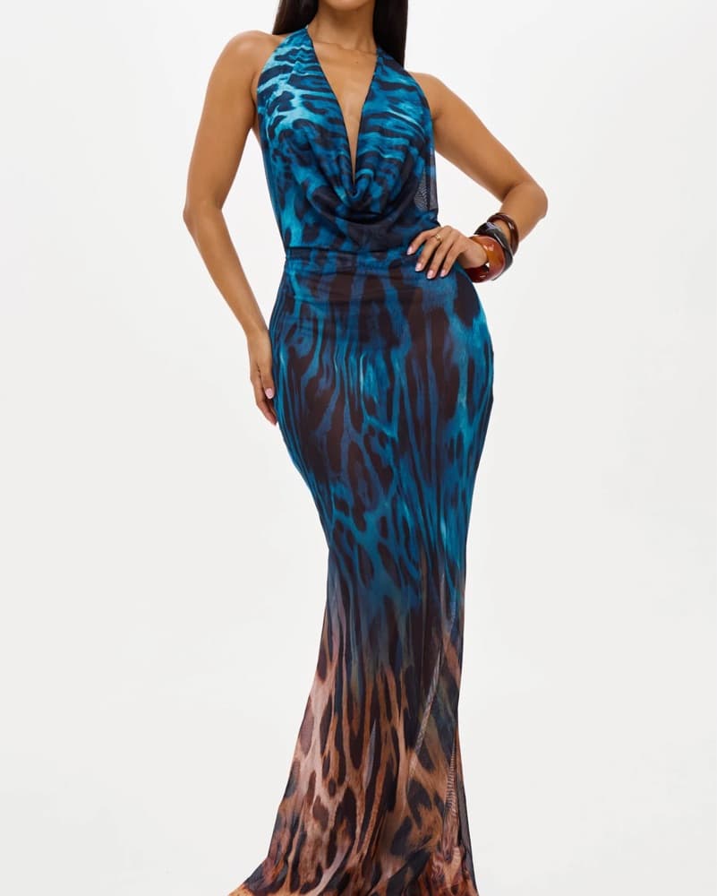 Murci Jaguar Maxi Dress - Image 2