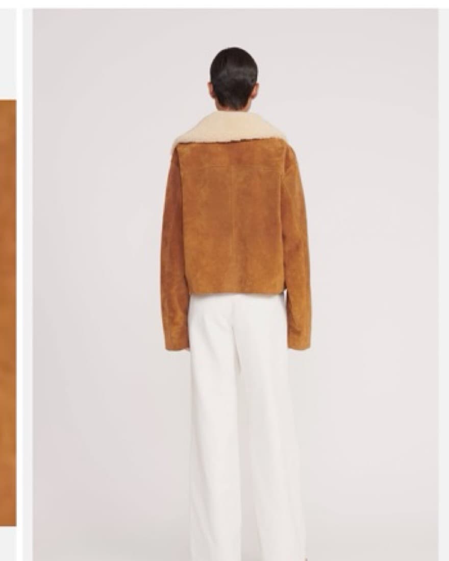 Staud Fur Collar Jacket - Image 2