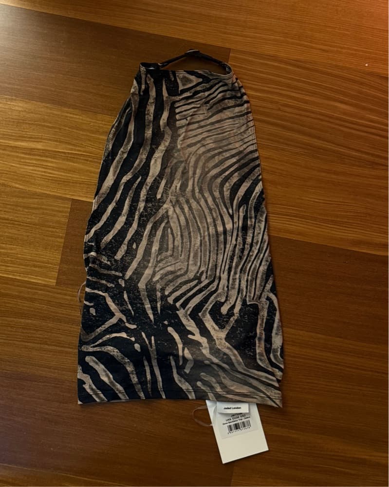 Jaded London Zebra Zene Backless Top - Image 4