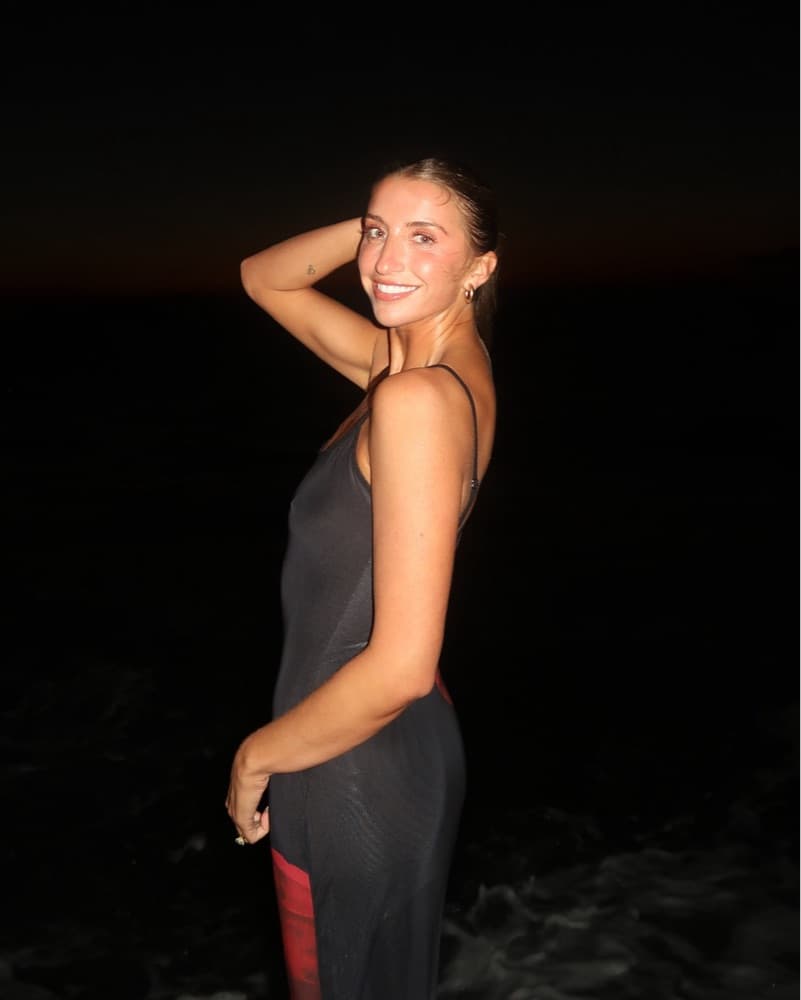 Black & Red Floral Maxi Dress - Image 1