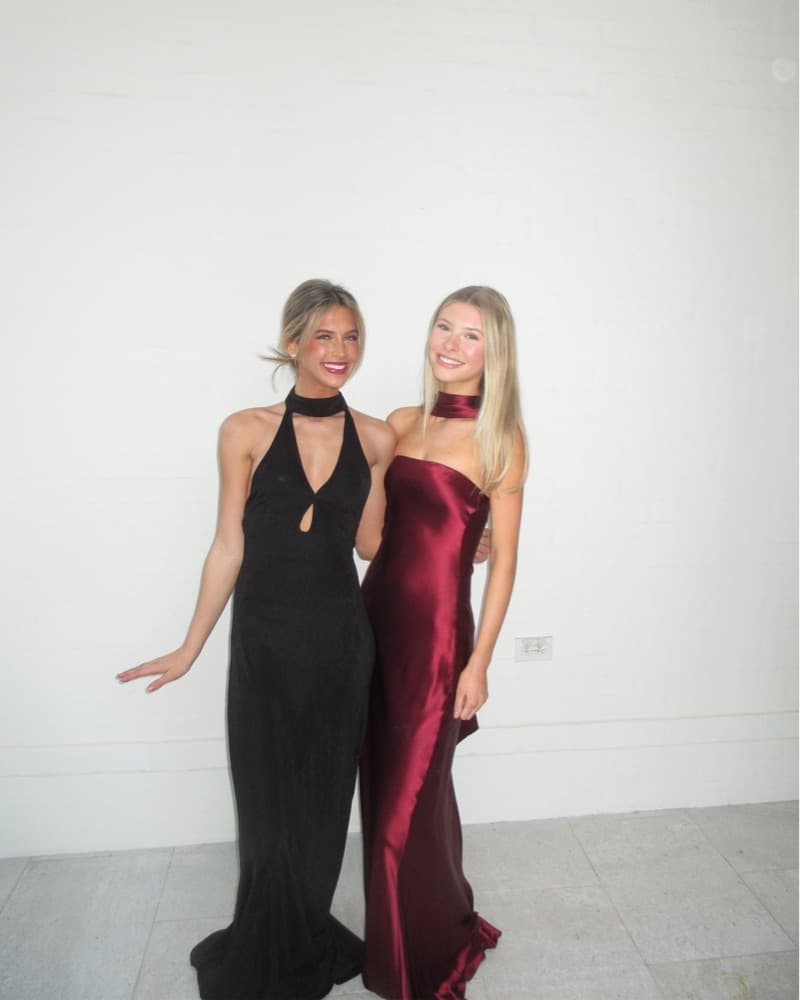 red revolve formal dress  - Image 3