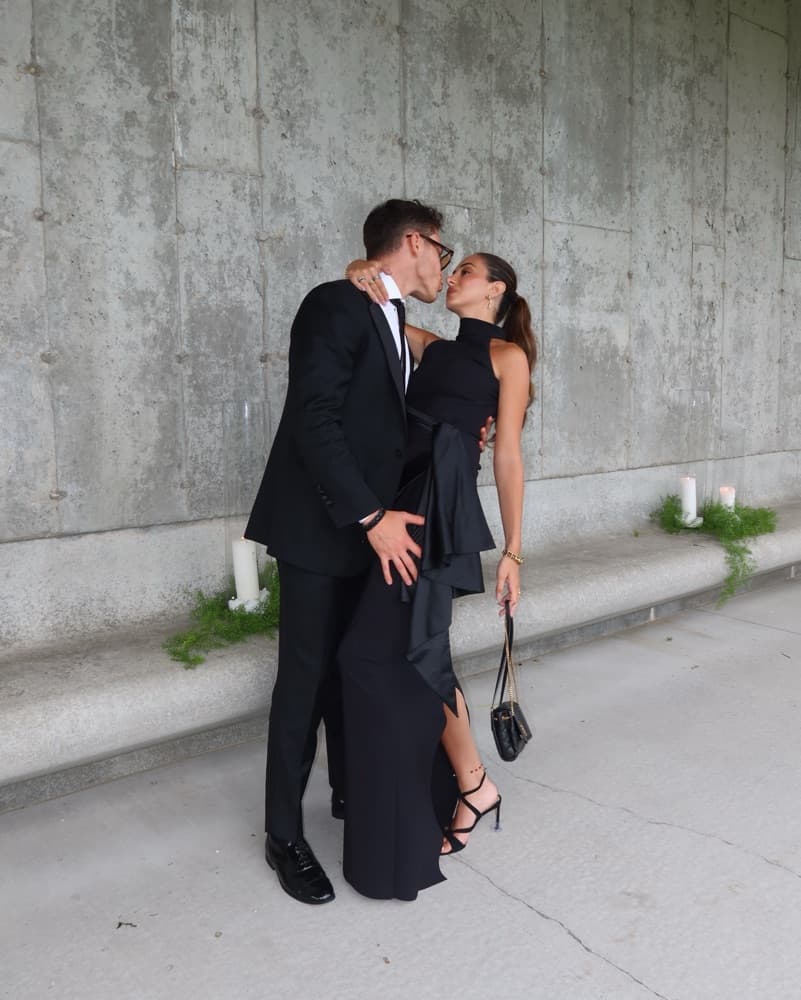 Chiara Boni Black Tie Dress - Image 5