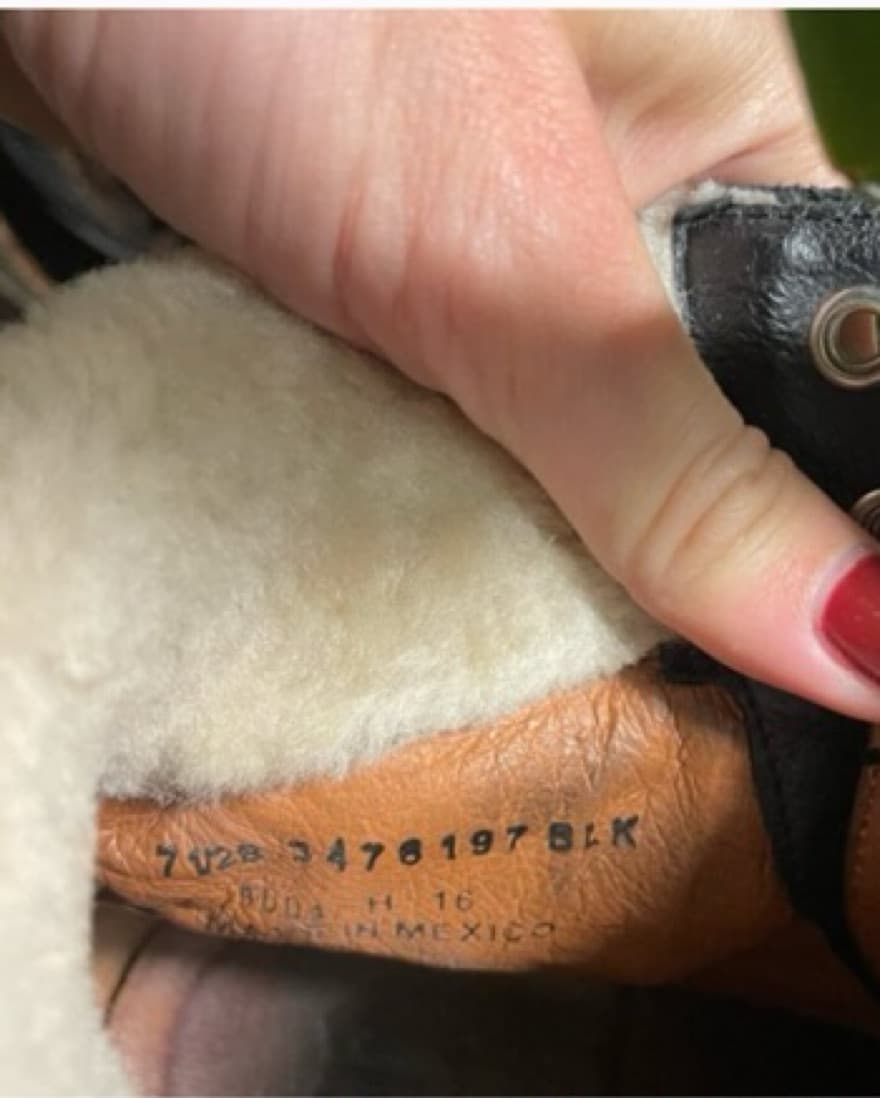 Frye Black Leather Shearling Boot - Image 3