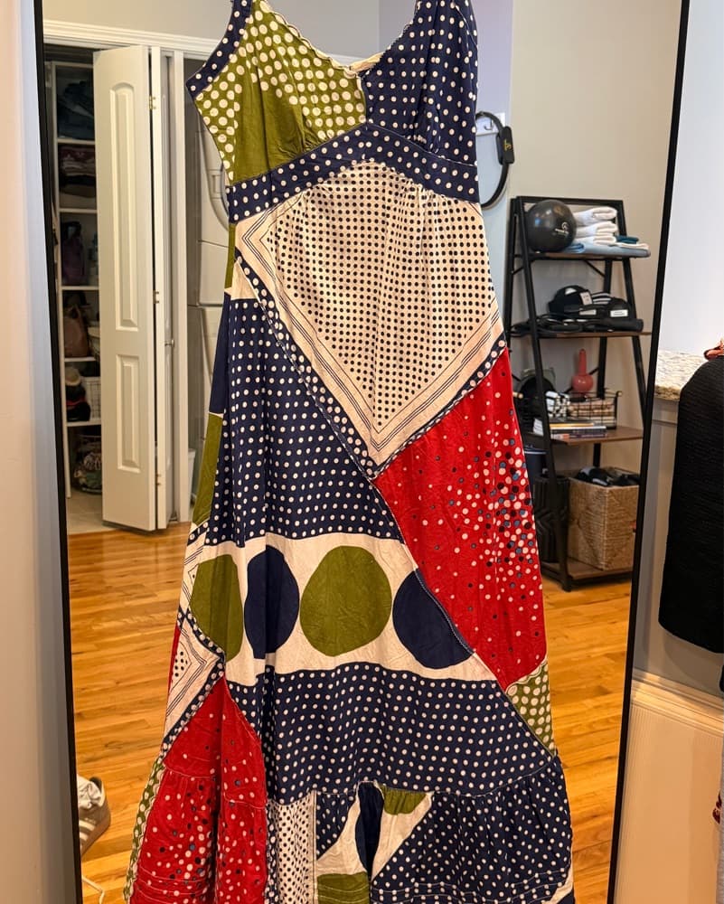 Patchwork One Of A Kind Dress - Image 3