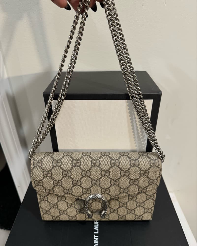 Gucci Dionysus GG Chain Shoulder Bag - Image 2
