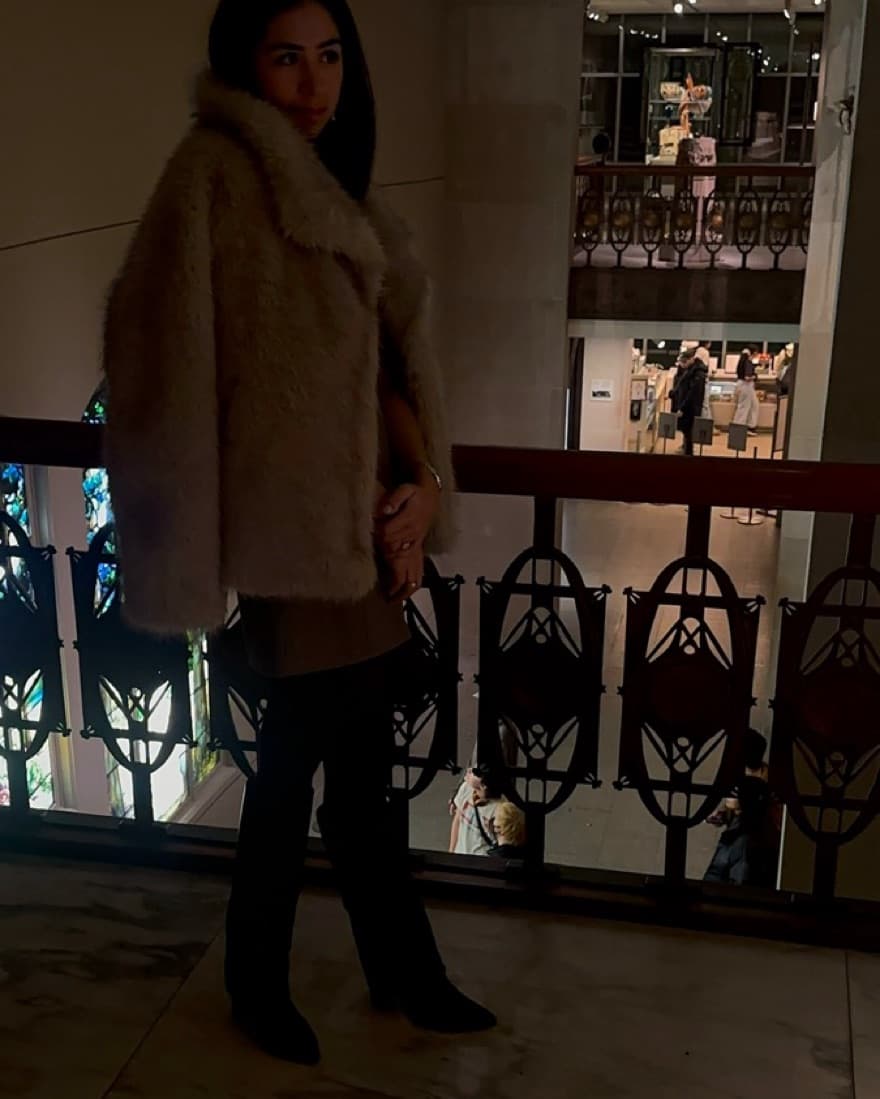 Real Faux Fur Coat - Image 2