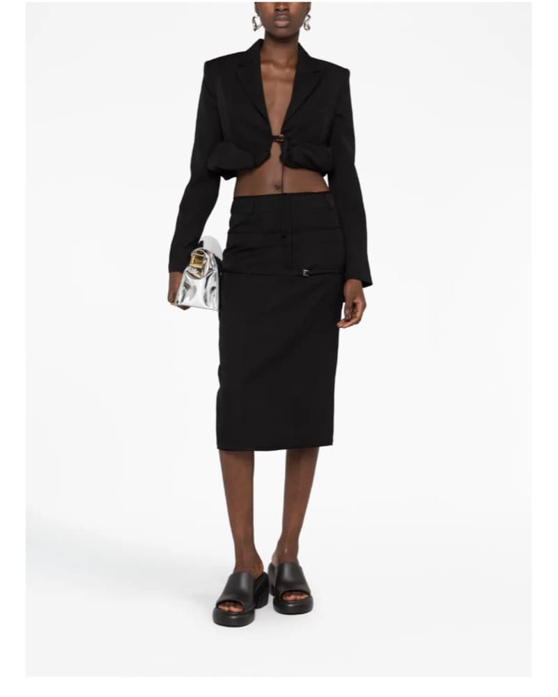Jacquemus veste croissant cropped blazer - Image 5
