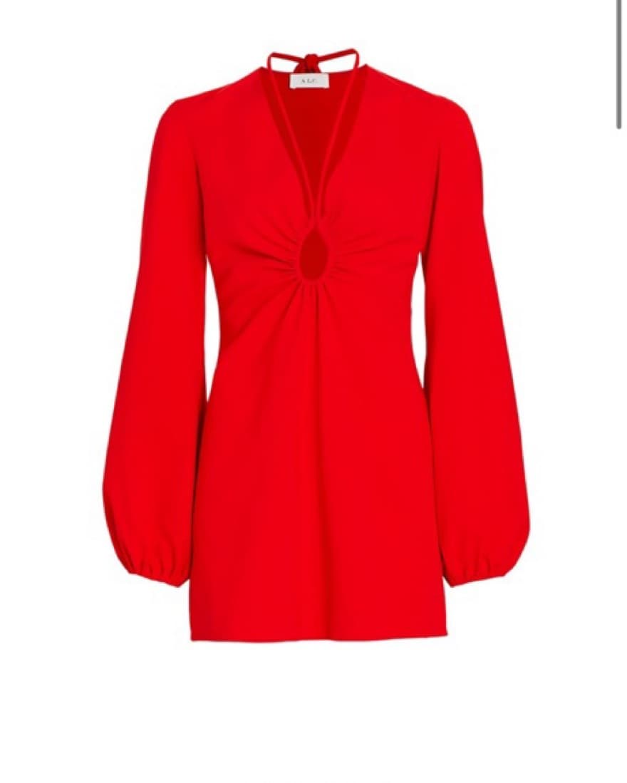 $500 A.L.C Long Sleeve Mini Dress  - Image 1
