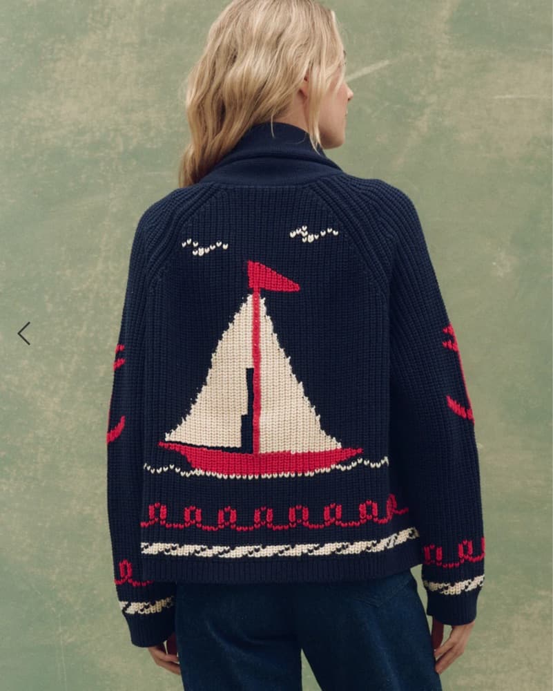 The Great Sailboat Lodge Cardigan - Image 2