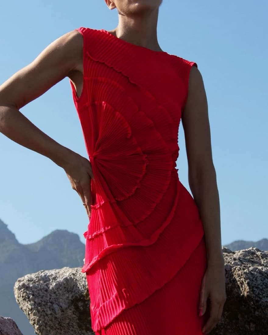 Georgia Hardinge - Red Opal Dress - Image 4