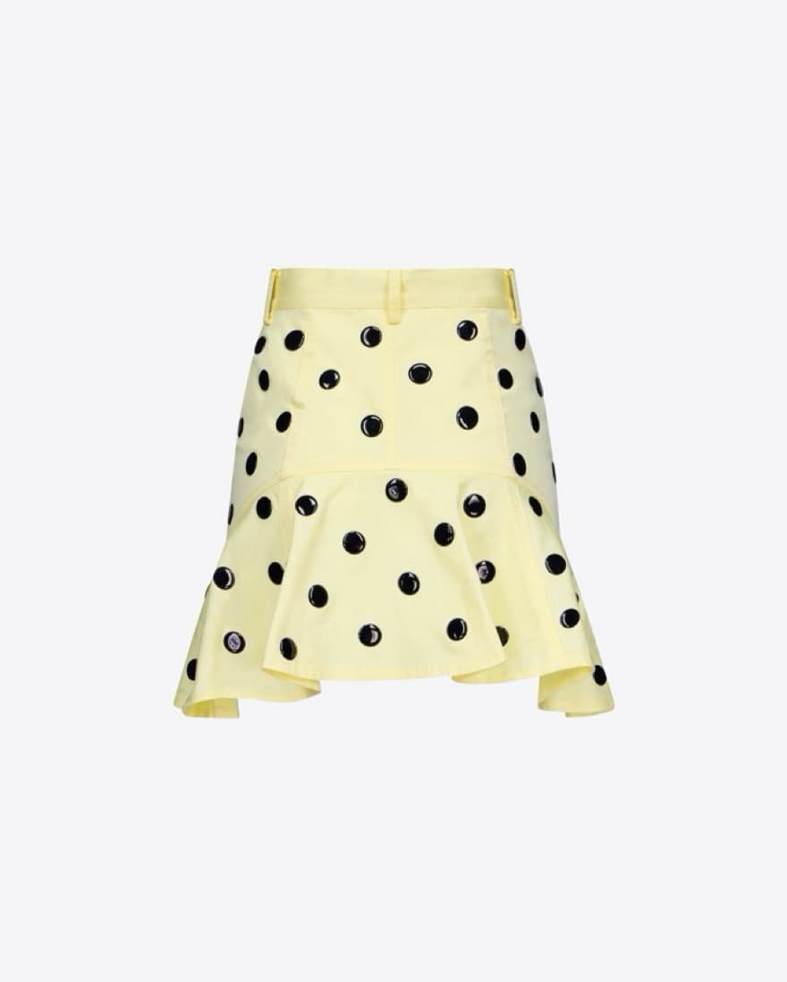 Polka Dot Ruffle Mini Skirt AREA - Image 5