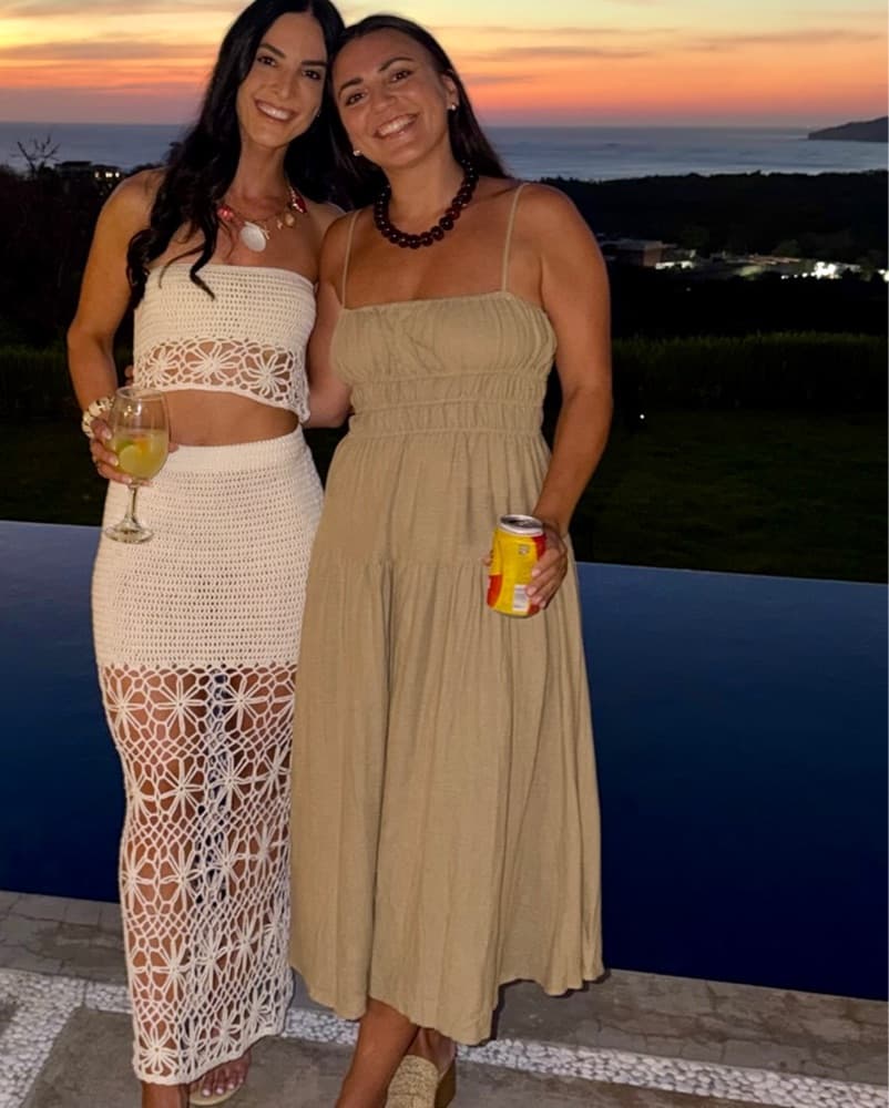 WEWOREWHAT Scrunchie Linen Dress - Image 1