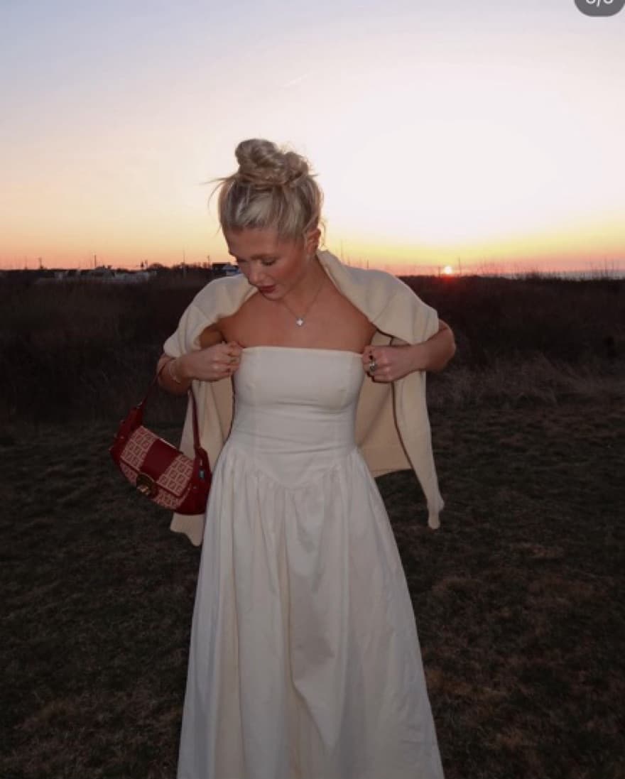 We Wore What Corset Maxi Dress  - Image 1