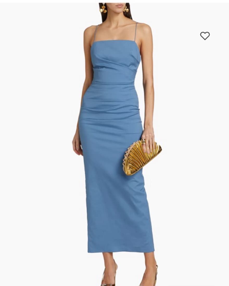 SIR.  Jones Gathered Maxi Dress - Image 1