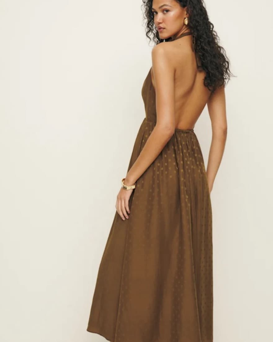 Alluring Halter Maxi Dress - Image 2