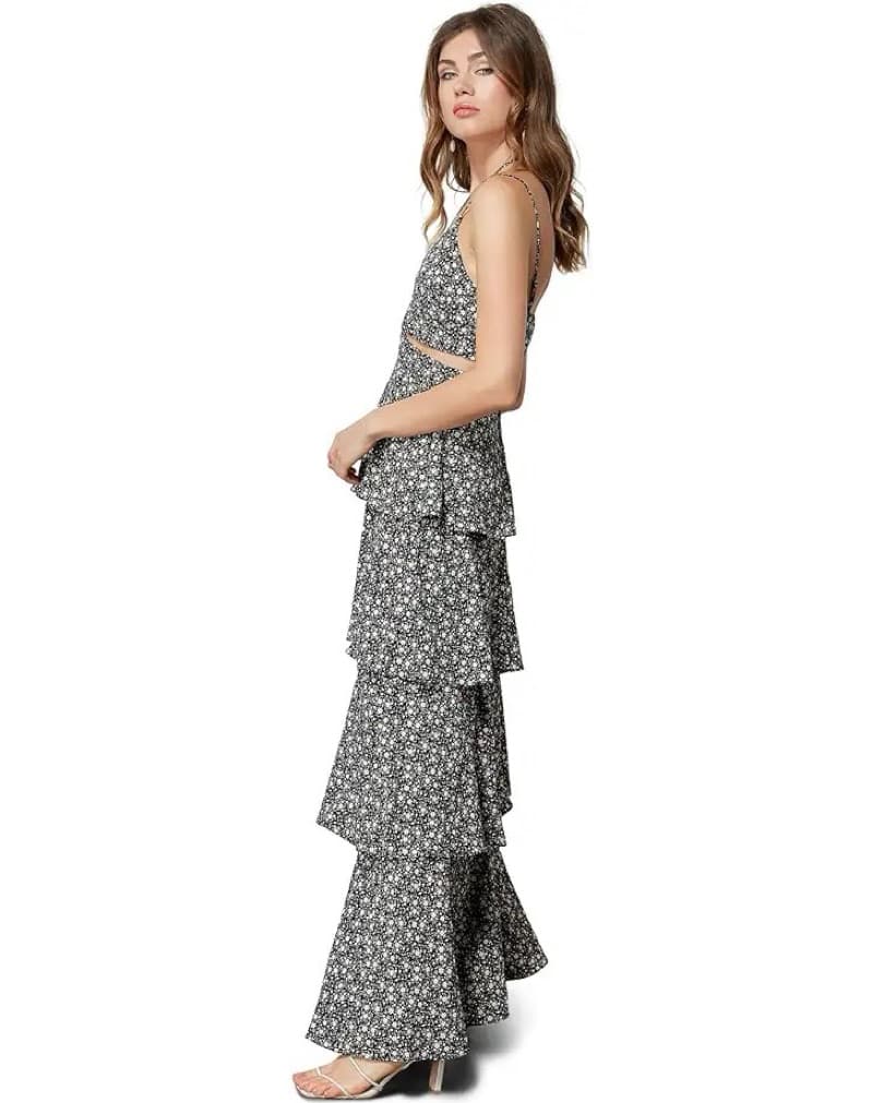 line and dot Shayla Cutout Dress - Image 2