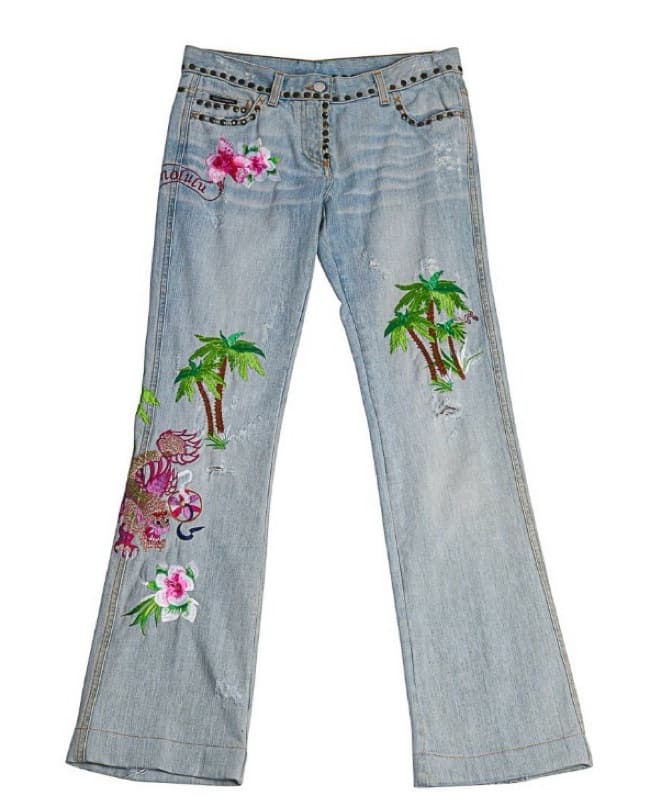 Dolce & Gabbana S/S 06 Hawiian Jeans - Image 1