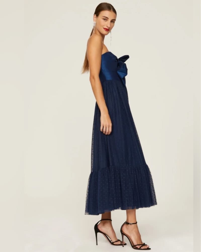 Anthropology Hutch Strapless Dress - Image 3