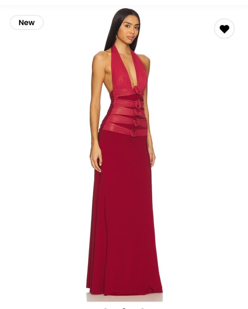 Maygel Coronel Villadiego Dress In Red - Image 3