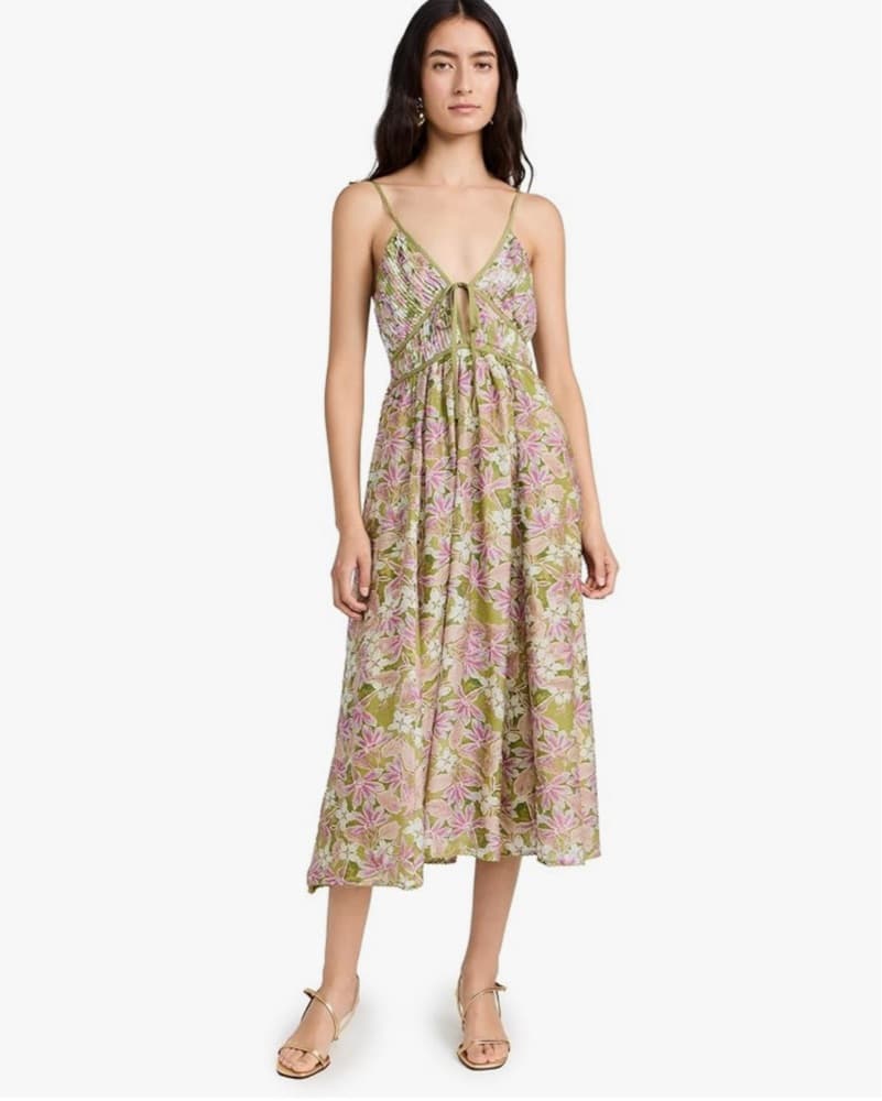 Floral Midi  Dress - Image 3