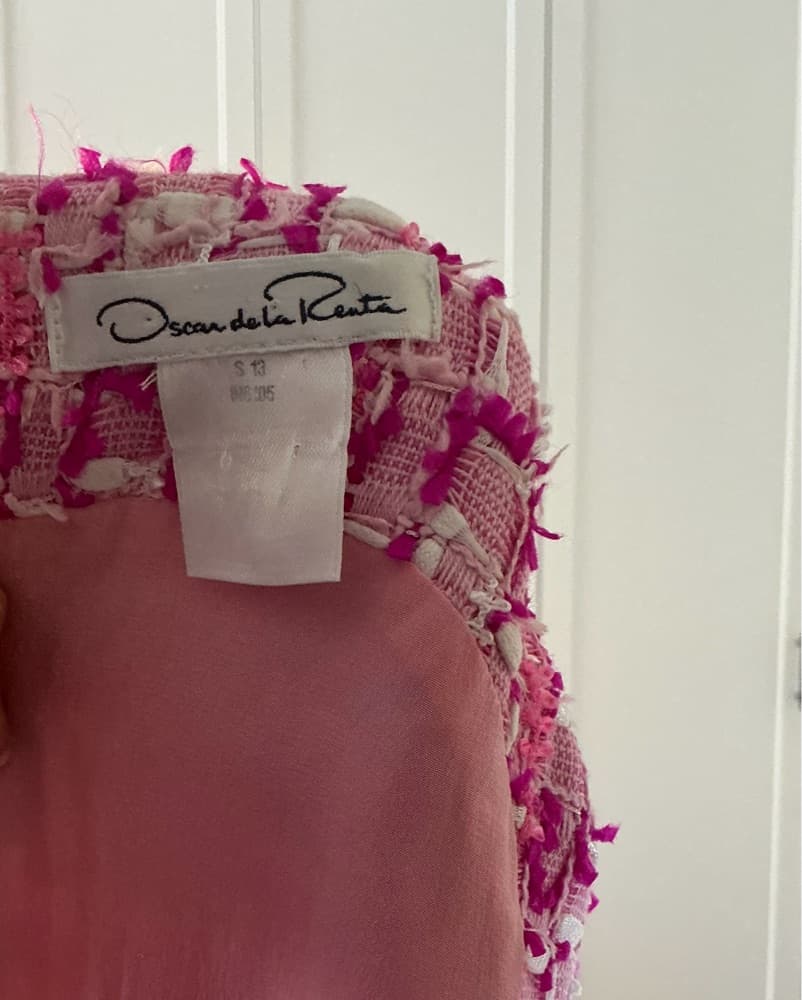 Oscar De La Renta Tweed Dress   - Image 3