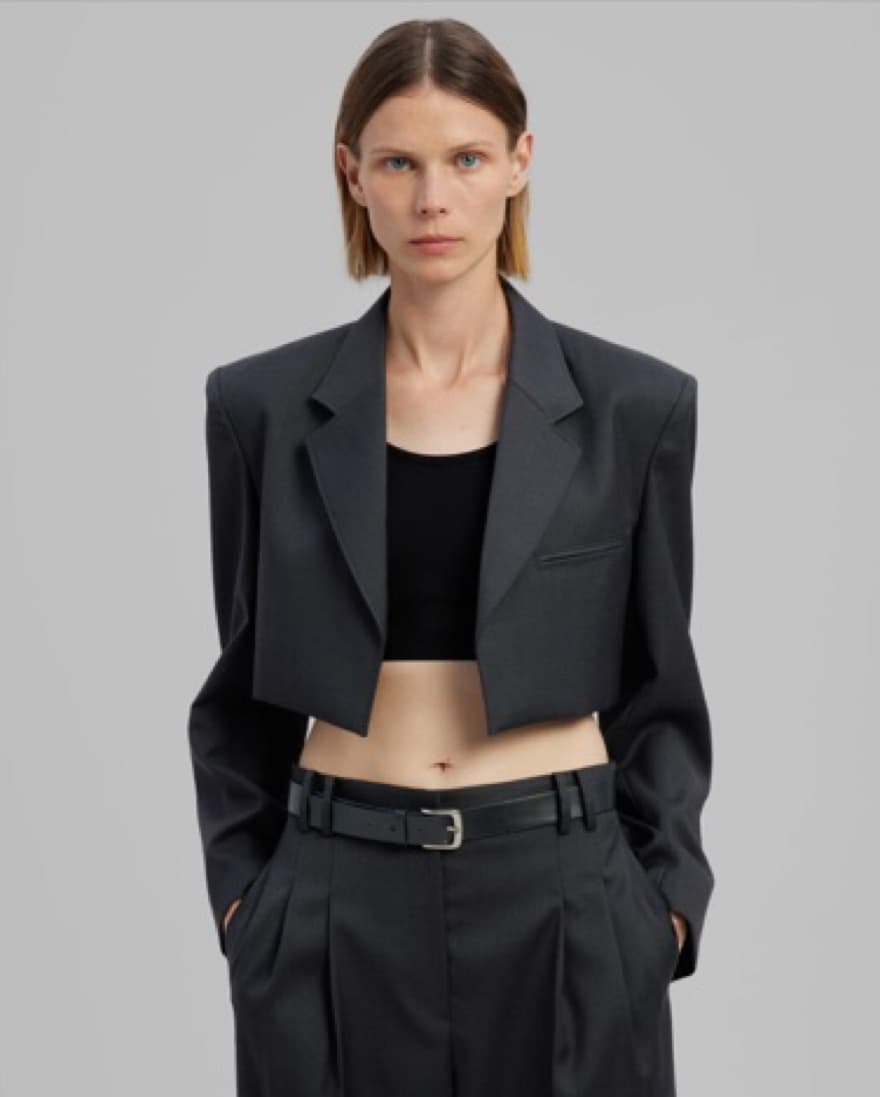 The Frankie Shop Cropped Blazer - Image 1