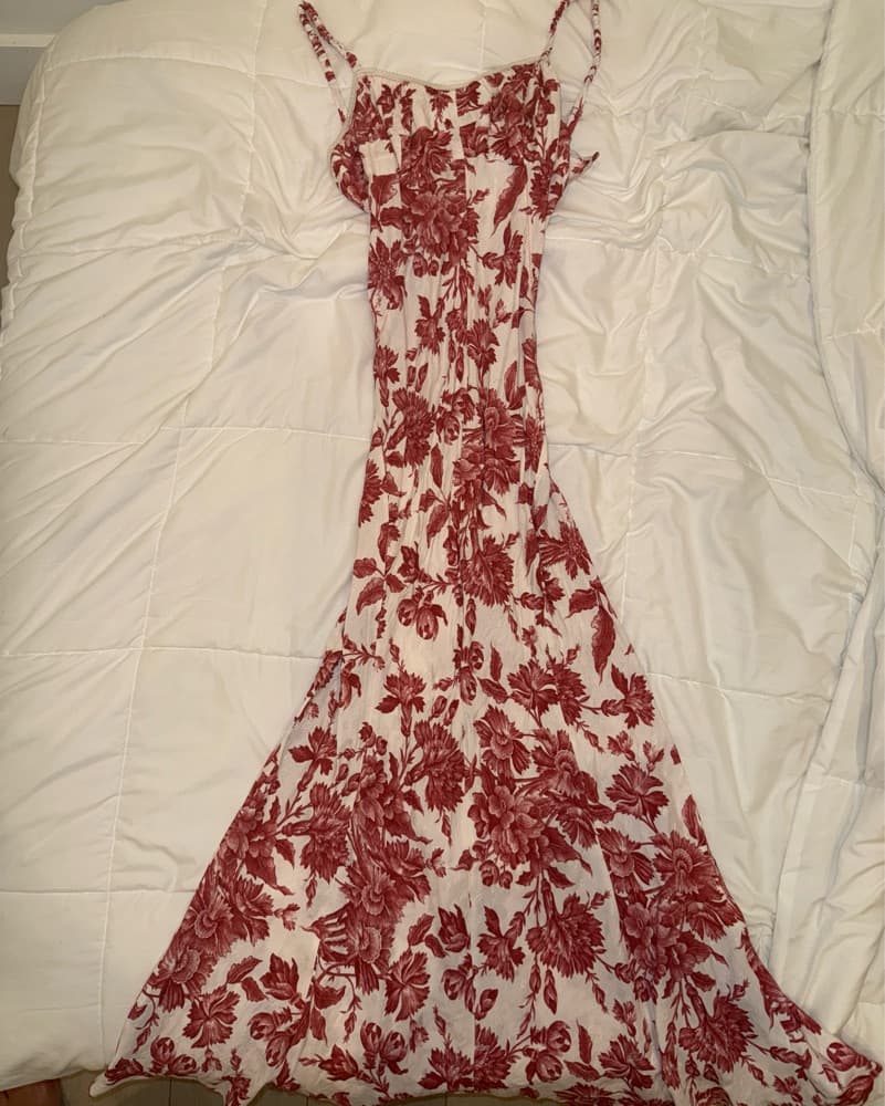 Sandro Floral Print Maxi Dress - Image 3