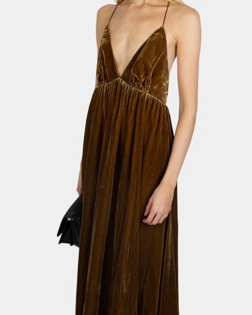 Zimmermann Sensory Velvet Maxi Dress - Image 3