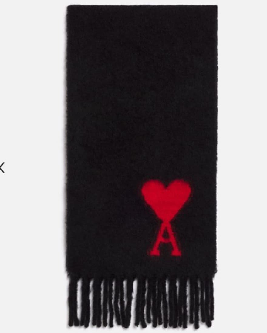 Ami de Cœur oversized scarf - Image 1