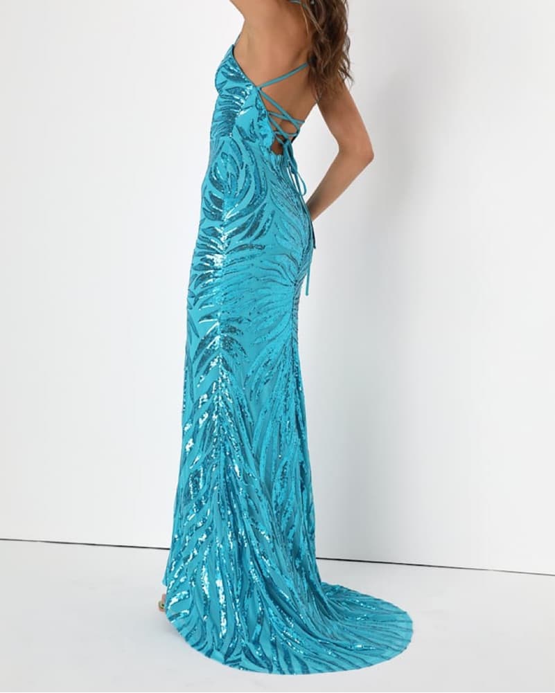 Sequin Mermaid Gown - Image 2