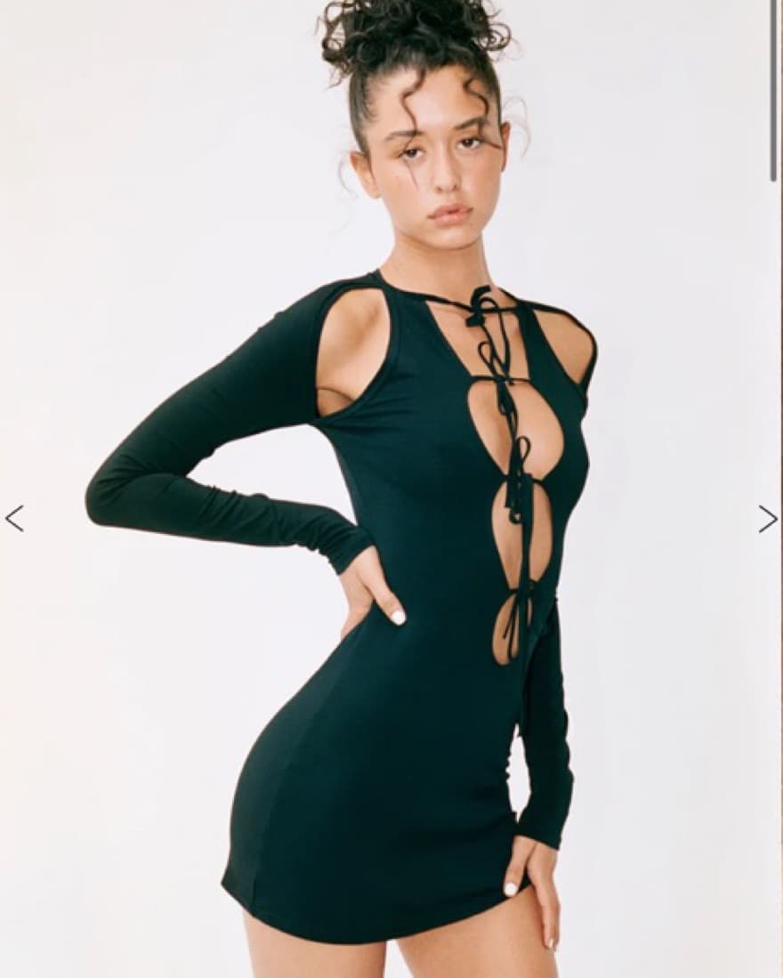 With Jean Dress  - Image 1