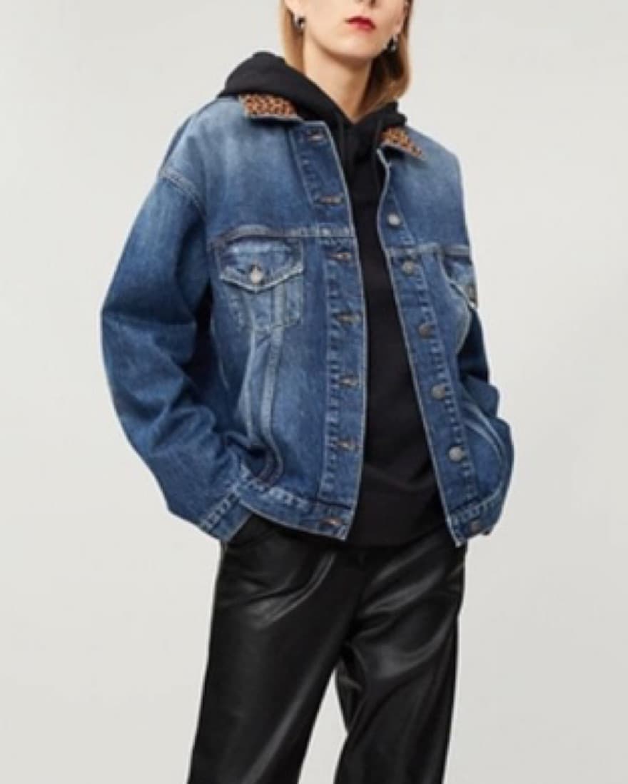 The Kooples Oversized Denim Jacket  - Image 3