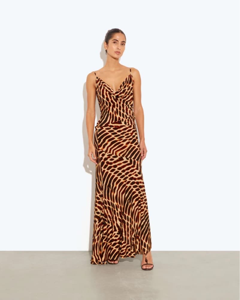 RAT & BOA JOVANNA CHEETAH PRINT DRESS - Image 3