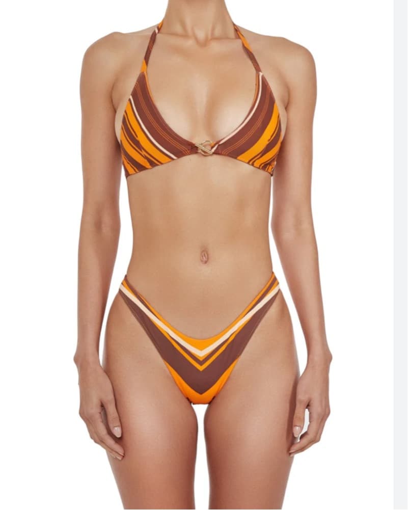 Bamba Striped Bikini Set - Image 2