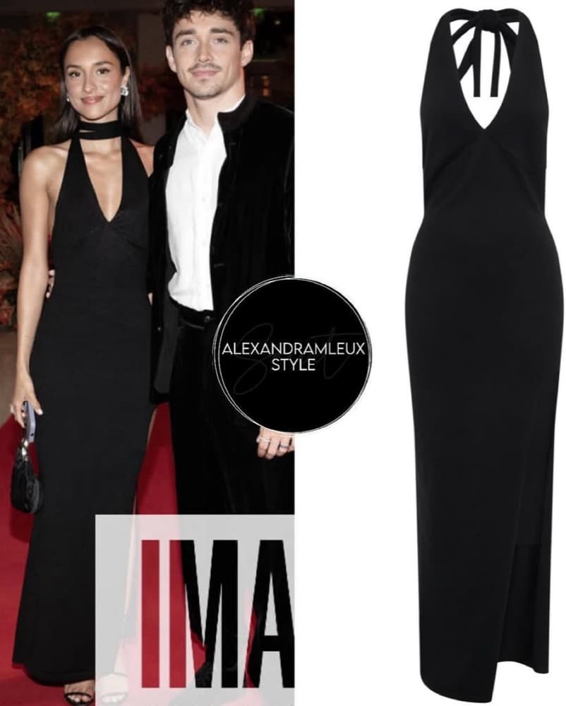 MESHKI KOKO KNIT MAXI DRESS with Split  - Image 1