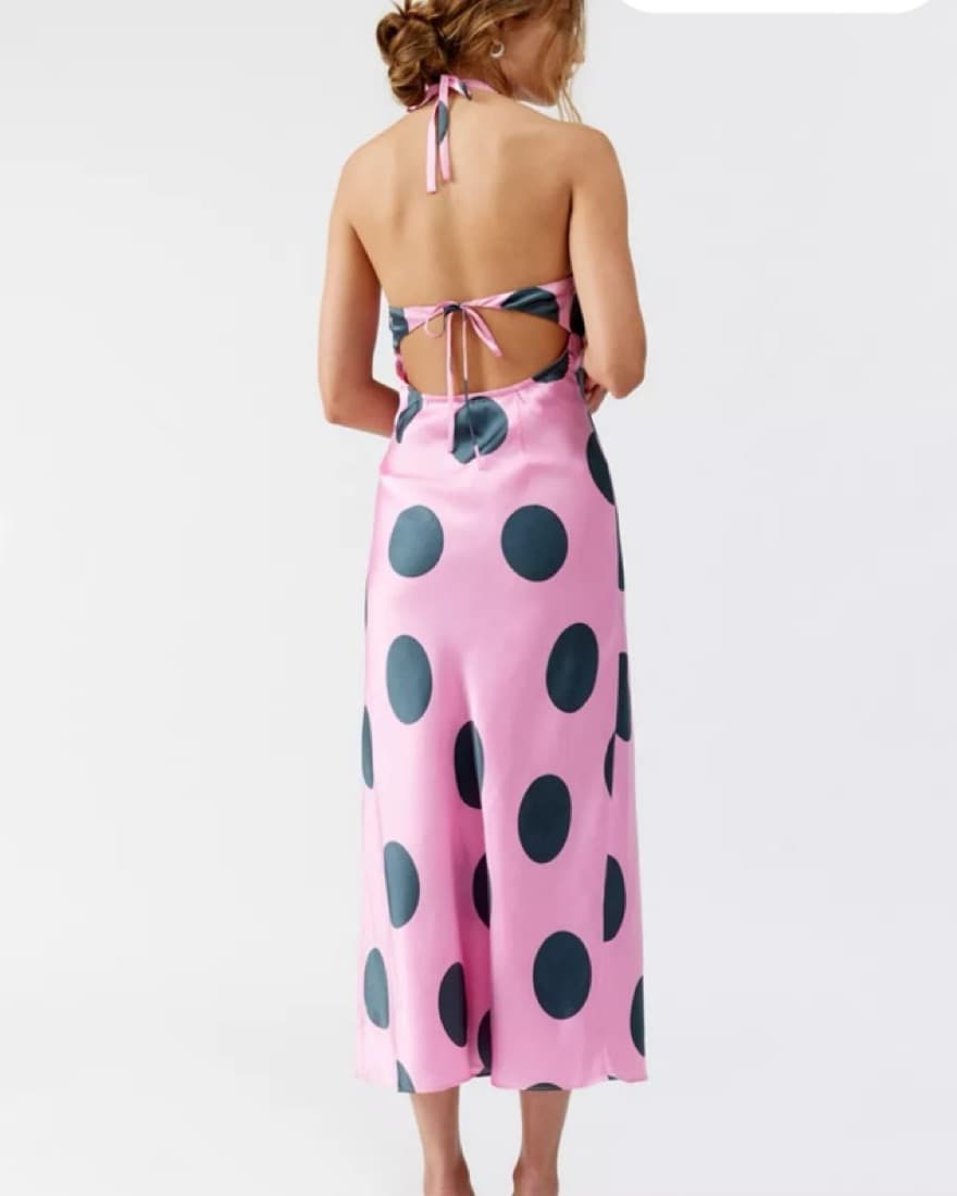 Pink Slip Dress - Image 2