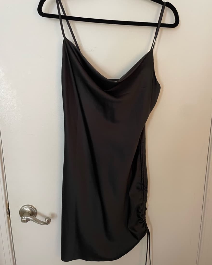 Black Silk Dress  - Image 4