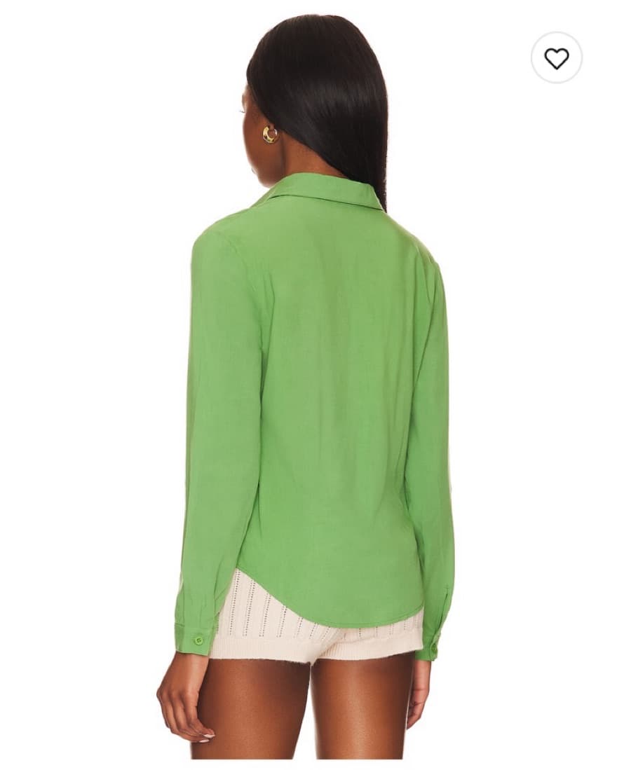 Superdown Jordyn Tie Front Top - Image 3
