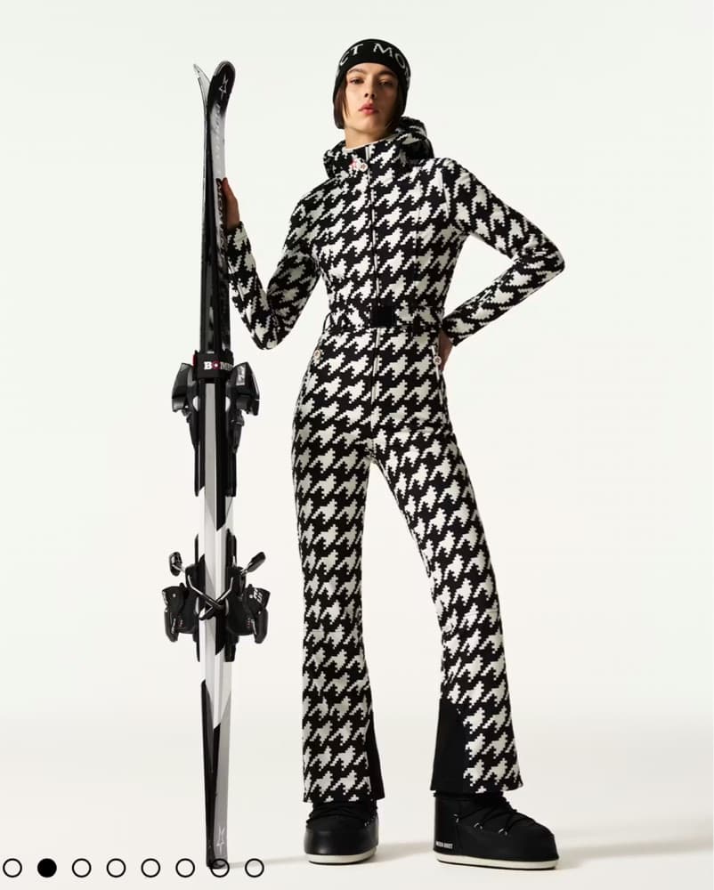 Perfect Moment Houndstooth Tignes Ski Su - Image 2