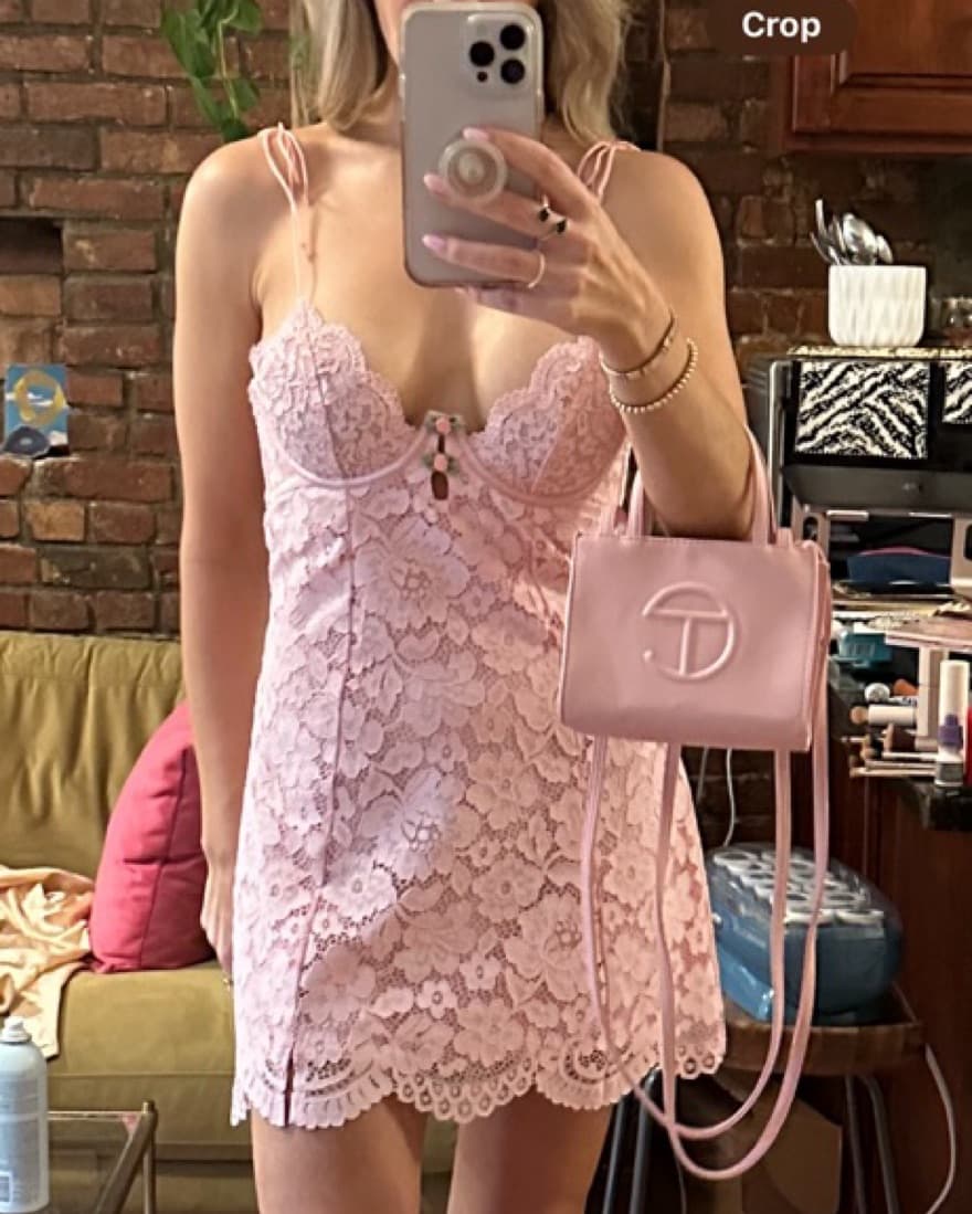 For Love And Lemons Pink Dress - Image 1