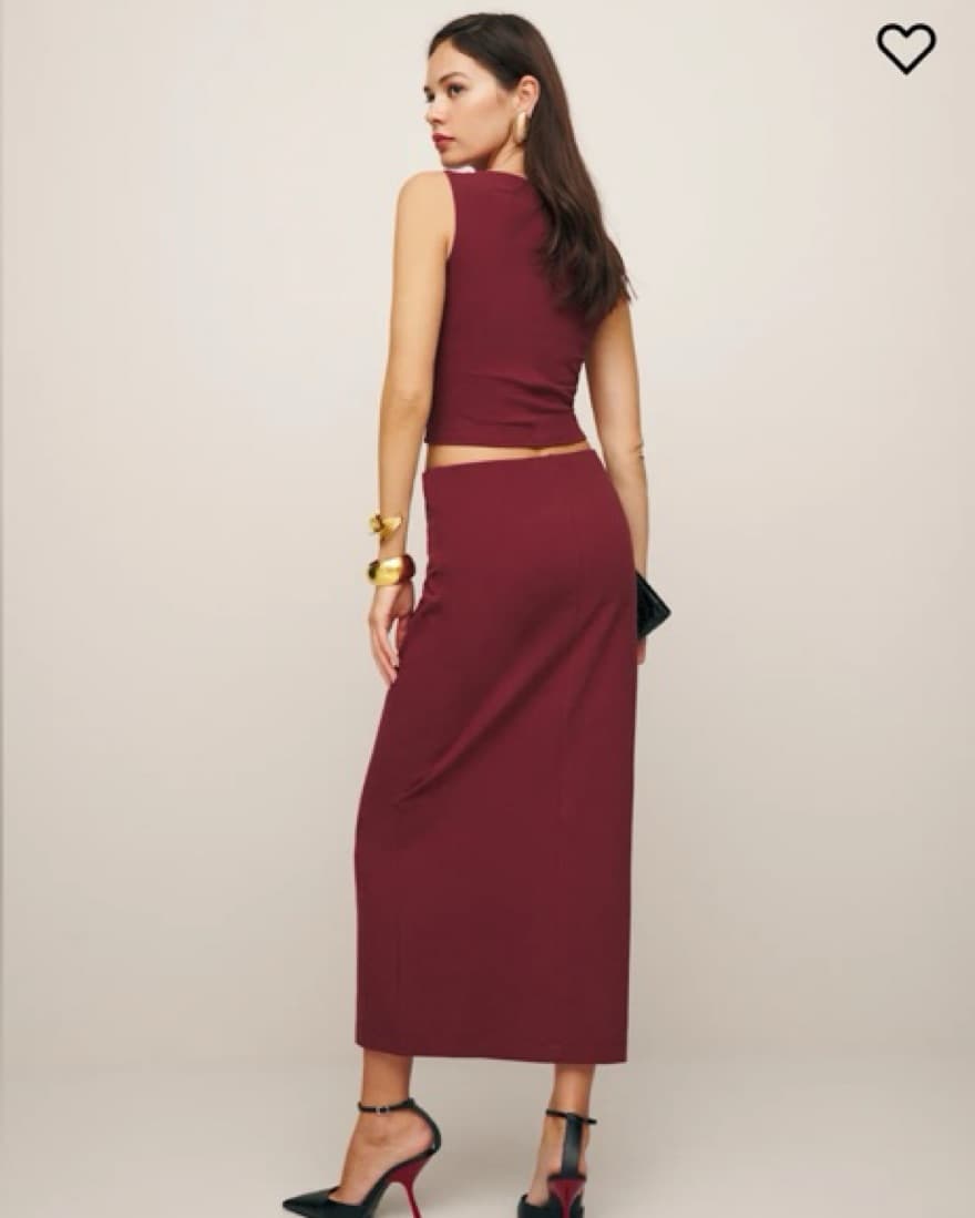 Reformation Elowen Knit Two Piece - Image 3