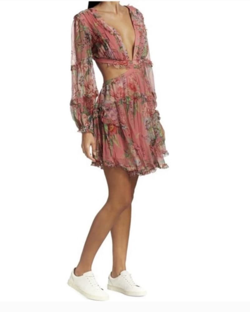 Zimmerman- Pink Floral Dress - Image 1