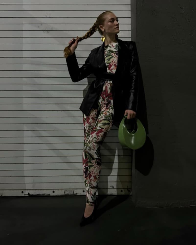Alexandra Miro Printed Bodysuit  - Image 2