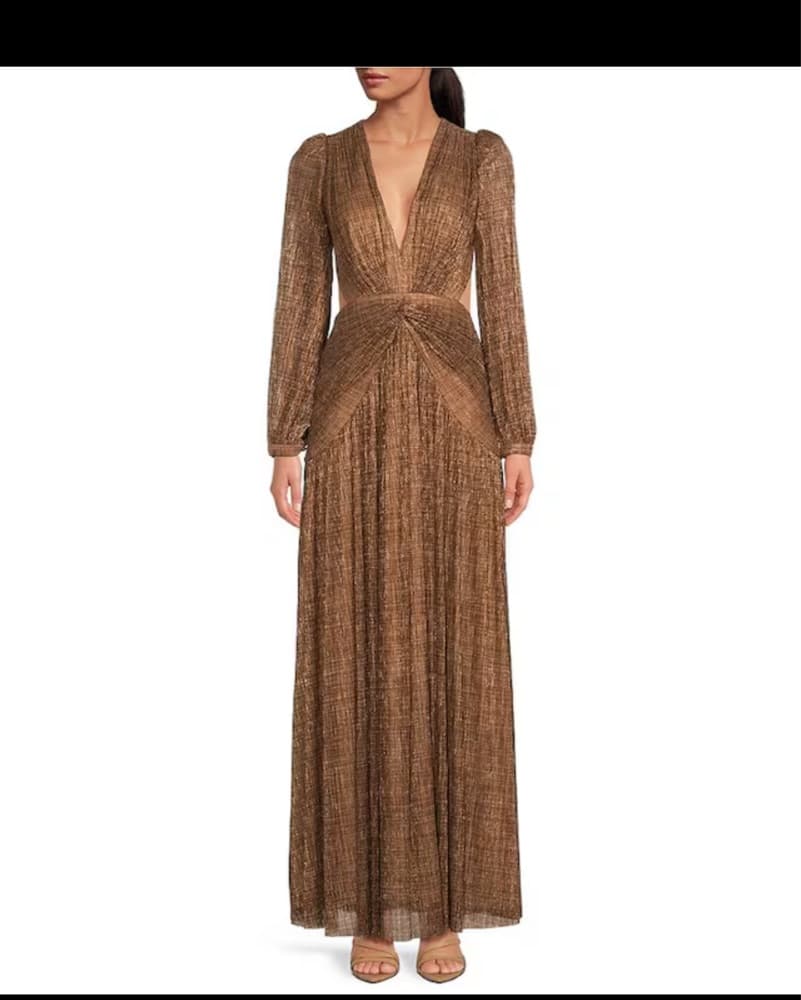 GB Hazel Metallic Dress - Image 2