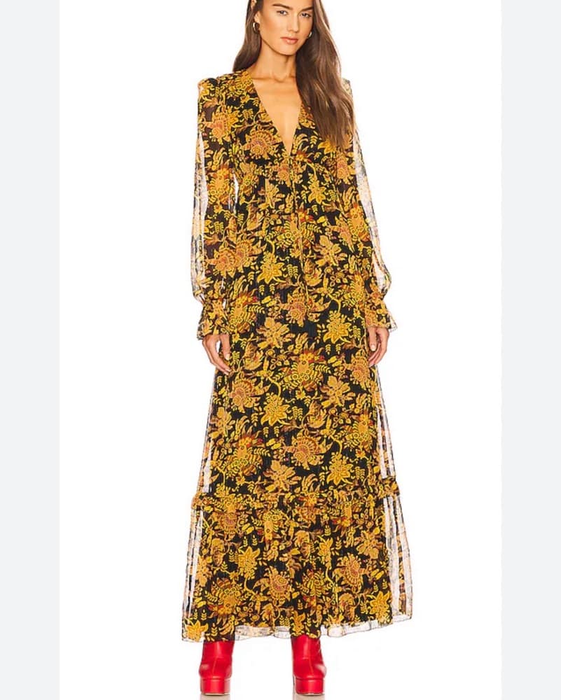 House Of Harlow Vibrant Floral Maxi  - Image 1
