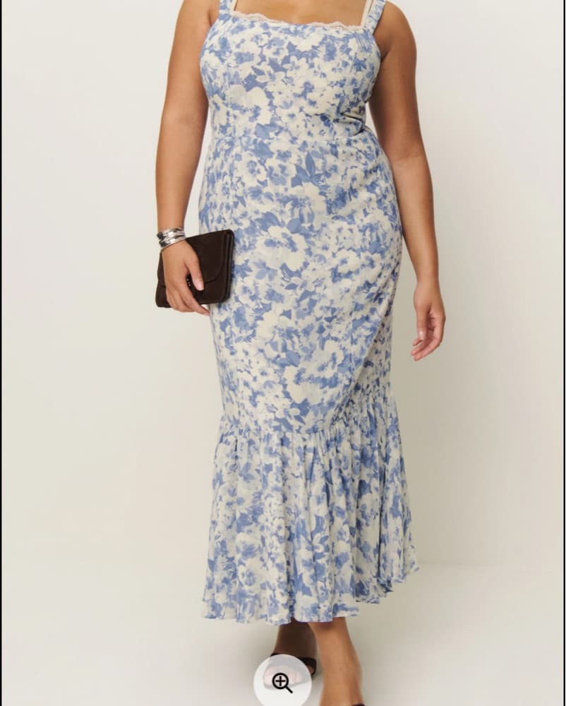 Chic Floral Midi Dress - Image 2