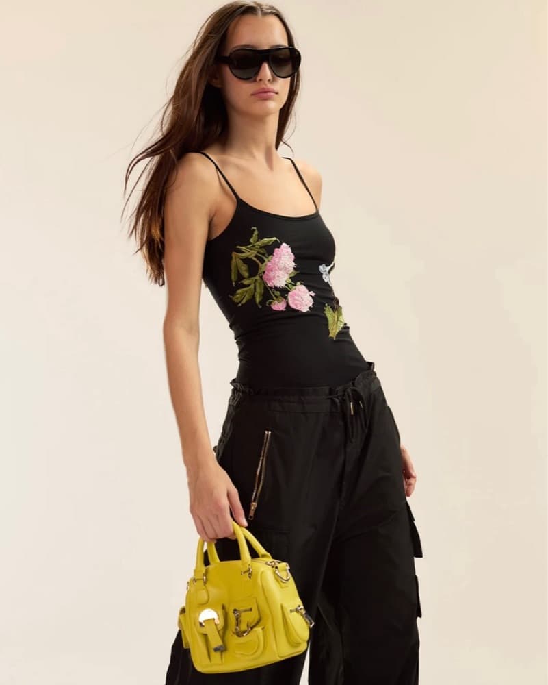 Wildflower Embroidered Tank - Image 2