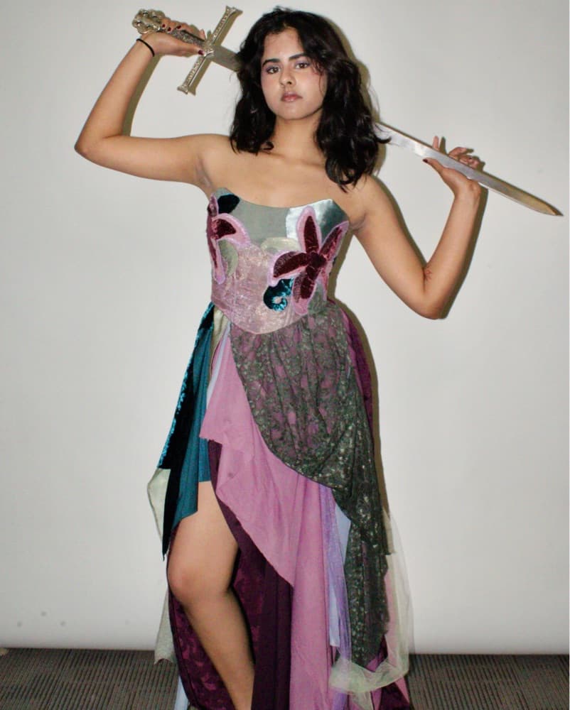 Patchwork Fairy Gown - Image 5