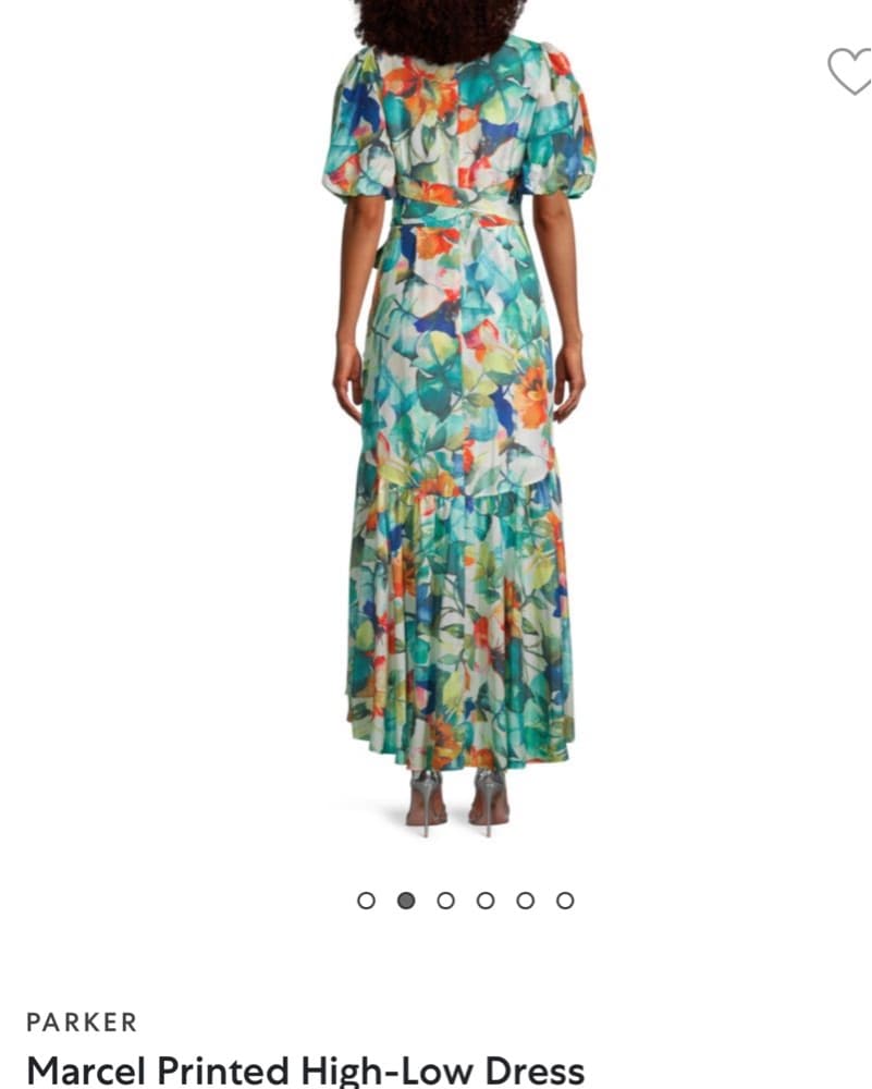 Parker Floral Midi Dress - Image 2