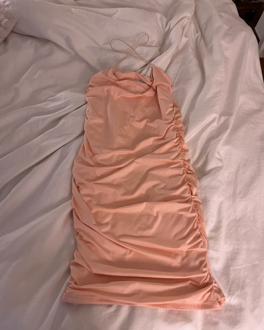 Oh Polly Ruched Mini Dress - Image 3